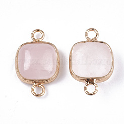 Connettori a maglie in quarzo rosa naturale&nbsp;G-S344-69L