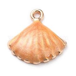 Pendentifs d'émail en alliage&nbsp;PALLOY-P231-01LG
