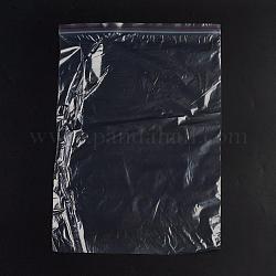Sacchetti con chiusura a zip in plastica, sacchetti per imballaggio risigillabili, guarnizione superiore, sacchetto autosigillante, rettangolo, rosso, 33x23cm, spessore unilaterale: 1.1 mil (0.028 mm)