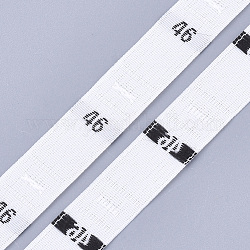 衣類サイズラベル（46)  服飾材料  サイズタグ  ホワイト  12.5mm  約10000個/袋