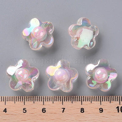 Perles en acrylique transparente&nbsp;TACR-S152-09B-08-1