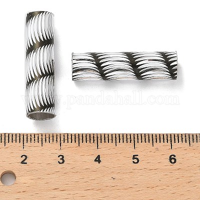 Perline di alluminio placcate su rack&nbsp;ALUM-R211-02P-01-1