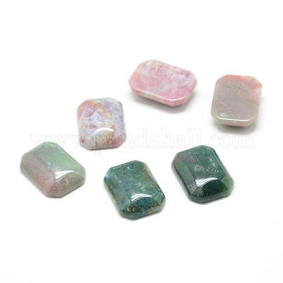 Natürliche indische Achat Edelstein Cabochons&nbsp;G-T028-18x25mm-06-1