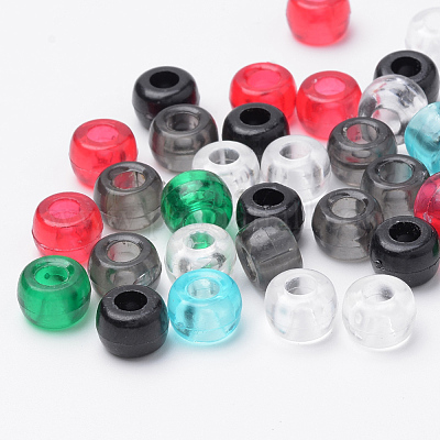 Perles en plastique transparentes&nbsp;MACR-S272-19-1