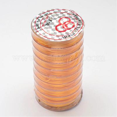 Filo di cristallo elastico piatto&nbsp;EW-O001-02G-1