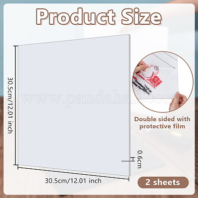 2 fogli di plastica hdpe&nbsp;DIY-OC0014-44B-02-1