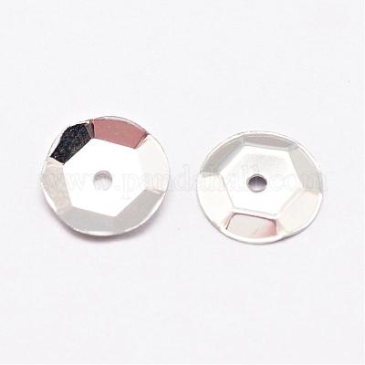 Perline paillette plastico&nbsp;PVC-A001-12mm-08-1