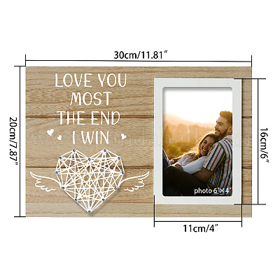 Cadre photo mdf&nbsp;DJEW-WH0036-001-1
