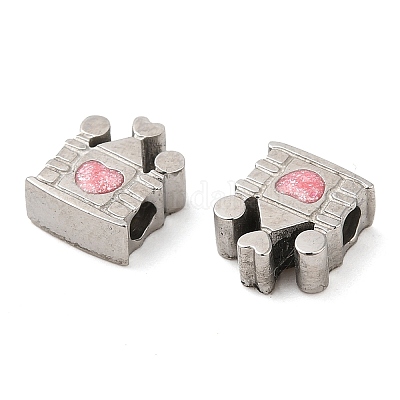 304 Edelstahlperlen&nbsp;STAS-E198-03P-1