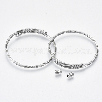 Fabbricazione di braccialetti con polsini in lega&nbsp;PALLOY-N158-035P-1