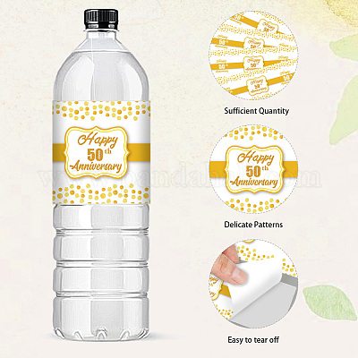 Adesivi adesivi per etichette di bottiglie&nbsp;DIY-WH0520-009-1