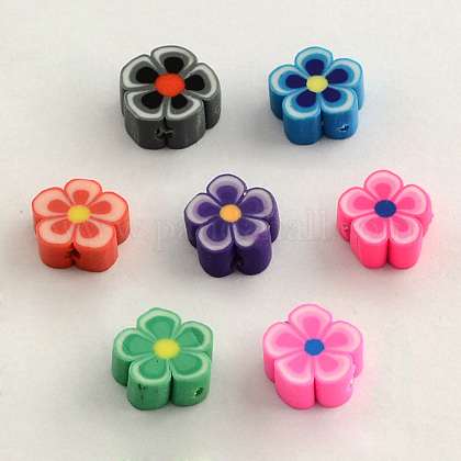 Handmade Polymer Clay Beads X-CLAY-Q177-M-1