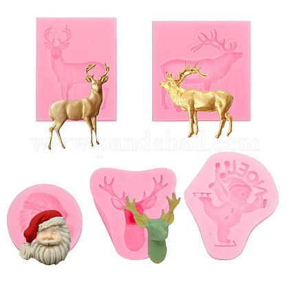 Christmas Silicone  Reindeer/Stag  Mold