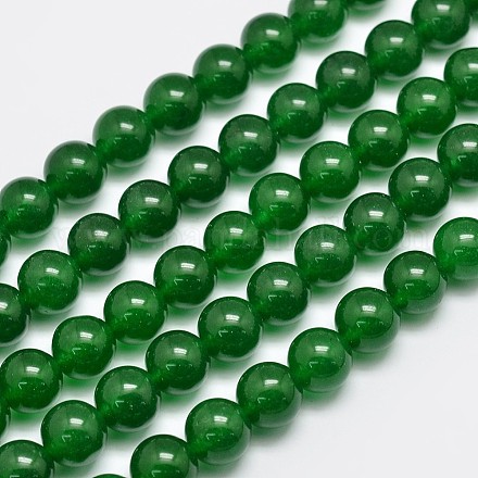 Natürliche und gefärbte Perle Malaysia Jade Stränge X-G-A146-10mm-A06-1