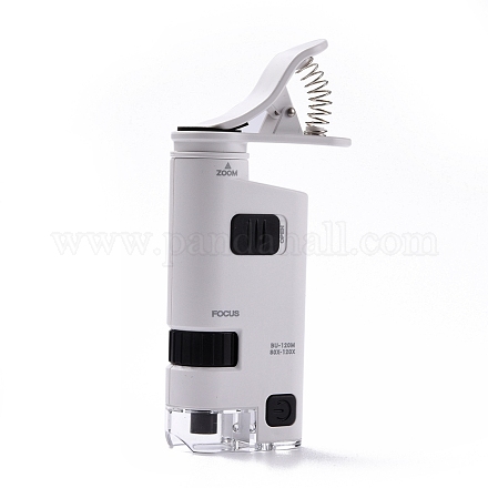 Абс-пластик светодиодная лупа для микроскопа для сотового телефона AJEW-M032-02P-1