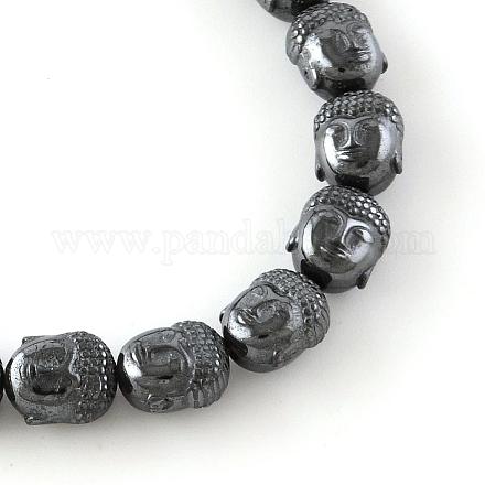 Non-magnetic Synthetic Hematite Beads Strands G-R260-35-1
