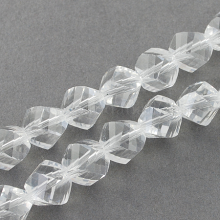 Chapelets de perles en verre GLAA-R042-4x4mm-15-1