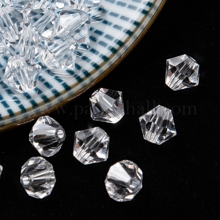 Abalorios de cristal checo de bicone facetados X-G24JZ041-1