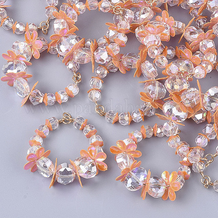 Perles de verre pendentifs FIND-S306-17C-1
