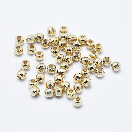 Perles en laiton KK-G331-53G-2.5mm-NF-1