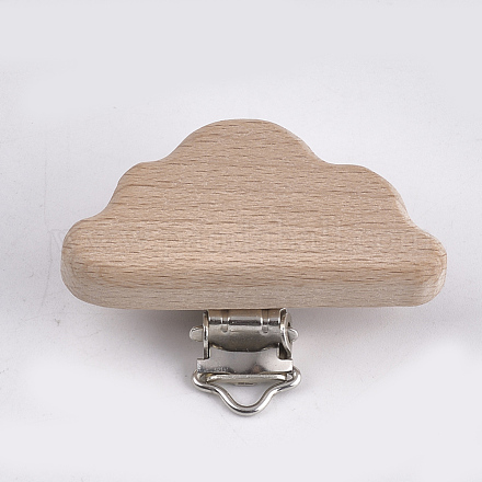 Clip porta ciuccio in legno di faggio WOOD-T015-04-1