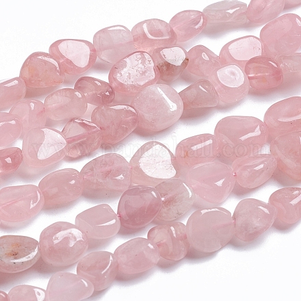 Natural Rose Quartz Beads Strands X-G-G841-A07-1
