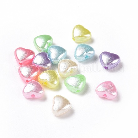 Imitation Pearl Acrylic Beads OACR-E013-31-1
