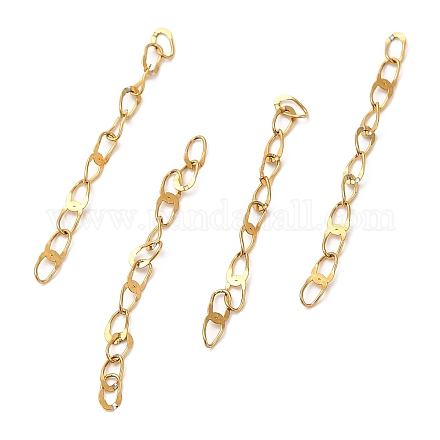 Ion Plating(IP) 304 Stainless Steel End Chains STAS-A085-01A-G-1