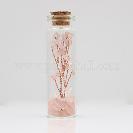 Glas Flasche wünschend Dekorationen TREE-PW0002-08B-1