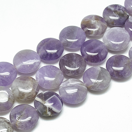 Natürlichen Amethyst Perlen Stränge G-S110-12mm-30-1