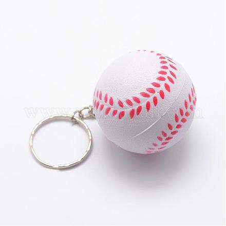 Porte-clés en plastique de baseball KEYC-D048-03-1