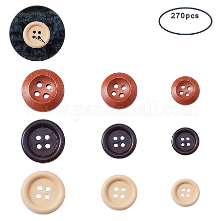 Bottoni in legno BUTT-PH0004-02-1