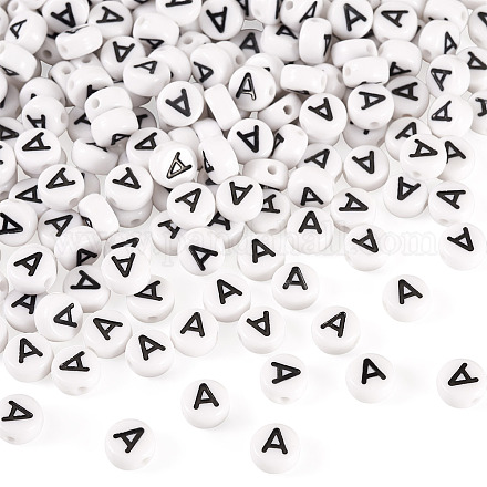 500pcs Acrylperlen SACR-TA0001-55A-1