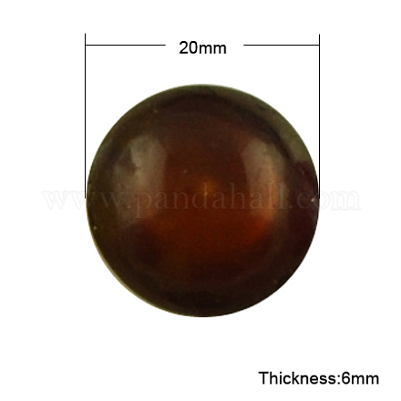 Resin Cabochons CRES-R062-20mm-37-1