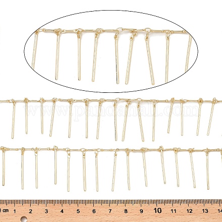 Cadenas de eslabones de latón chapado en rack CHC-A007-01KCG-1