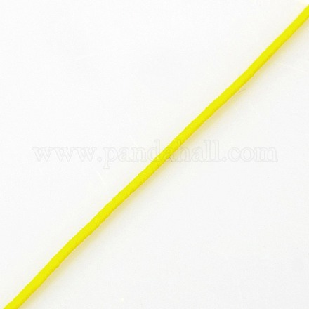 Elastic Round Jewelry Beading Cords Nylon Threads NWIR-L003-B-05-1