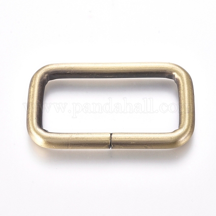 Iron Buckle Clasps X-IFIN-WH0051-85AB-1