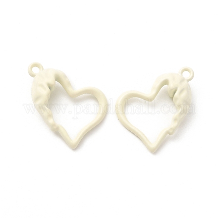 Spray Painted Alloy Pendants FIND-B018-01D-1