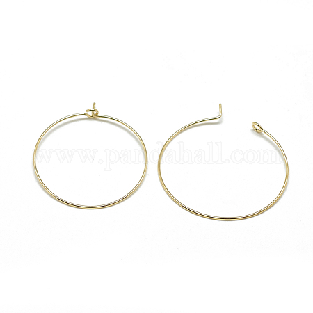Shop AHANDMAKER 4 Pairs Vintage Gold Hoop Earrings for Jewelry Making -  PandaHall Selected