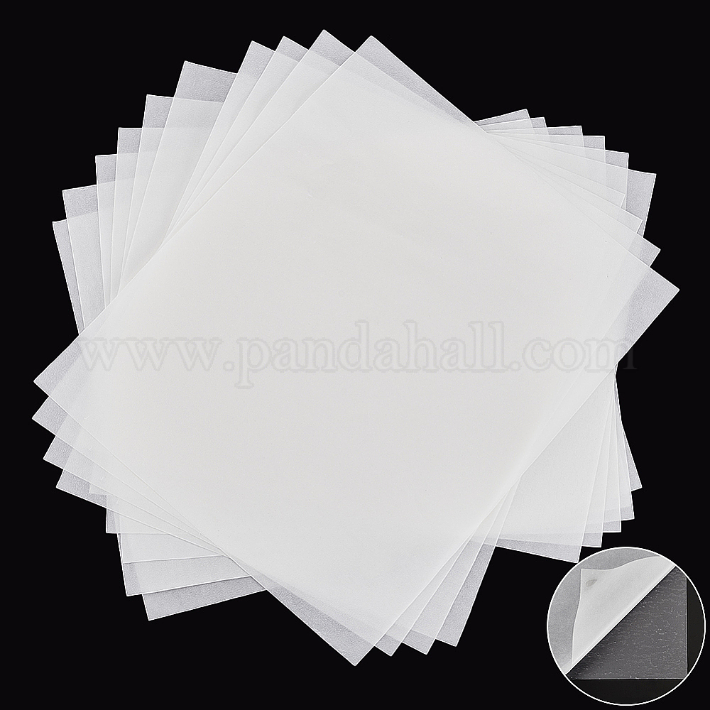 Wholesale PH PandaHall 10pcs Iron on Adhesive Patch Rectangle Double