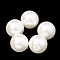 Eco-Friendly Glass Pearl Beads, High Luster, Grade A, Round, Beige, 6mm, Hole: 1mm, about 160pcs/strand, 37.8 inch