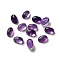 Natural Amethyst Cabochons, Oval, Grade A, 6x4x2~3mm