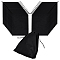 24Pcs Polyester Storage Drawstring Bags, Rectangle, Black, 40x30x0.03cm