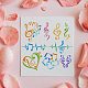 FINGERINSPIRE Music Note Stencils Template 11.8x11.8inch Plastic Heart Notes Stencils Various Shapes Notes Pattern Reusable Stencils for Painting on Wood DIY-WH0172-399-5