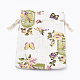 Polycotton(Polyester Cotton) Packing Pouches Drawstring Bags ABAG-T006-A09-3