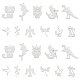 Unicraftale 22Pcs 11 Style 201 Stainless Steel Charms STAS-UN0023-63-2