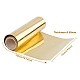 真鍮シート  優れた可塑性と高強度  ゴールド  10.1x10x2.4x0.005cm  2 m /ロール AJEW-WH0141-08A-2