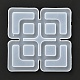 Moldes cuadrados para tapetes de silicona DIY-I065-08-2