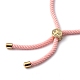 Adjustable Slider Bracelets BJEW-JB05460-05-3
