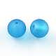 Perles en verre transparentes mat FGLA-R001-6mm-M-2